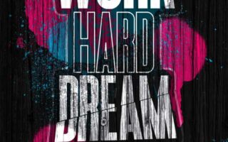 Best HD Quote Work Hard Dream Big iPhone Wallpaper