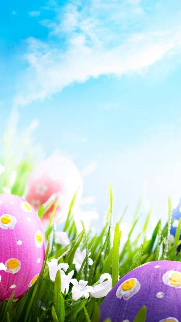 Cute Easter Wallpaper for iPhone 13 Easter screensavers 5