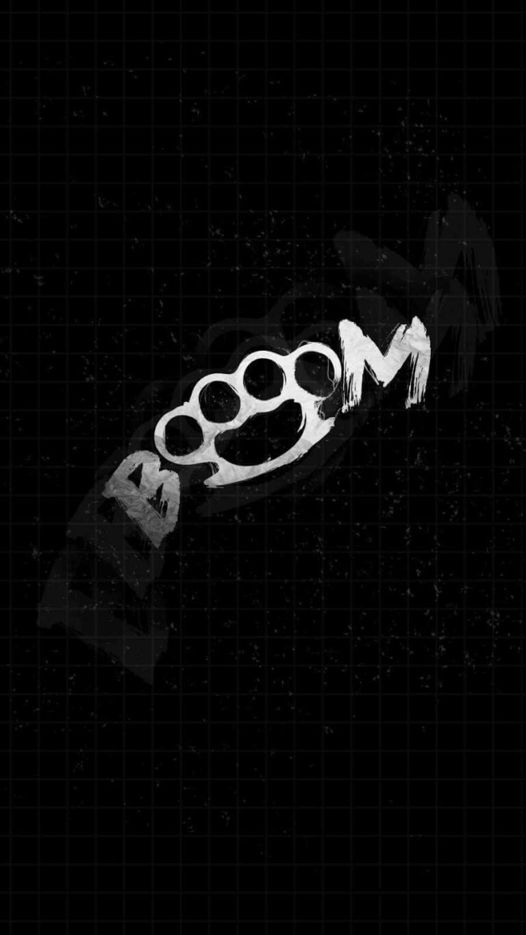 Full HD Quote Boom iPhone Wallpaper