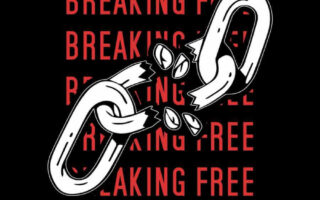 Full HD Quote Breaking Free iPhone Wallpaper