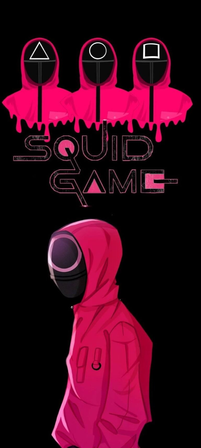 Full HD Squid Game Mobile iPhone Wallpaper 1