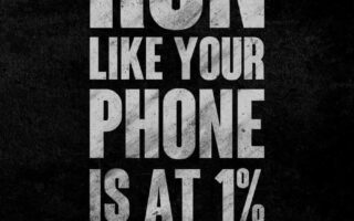 Great HD Quote RUN iPhone Wallpaper