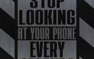 Great HD Quote Stop Looking at your Phone Every Second Wallpaper iPhone 13