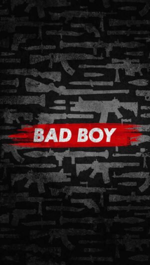 HD Quote Bad Boy iPhone Wallpaper
