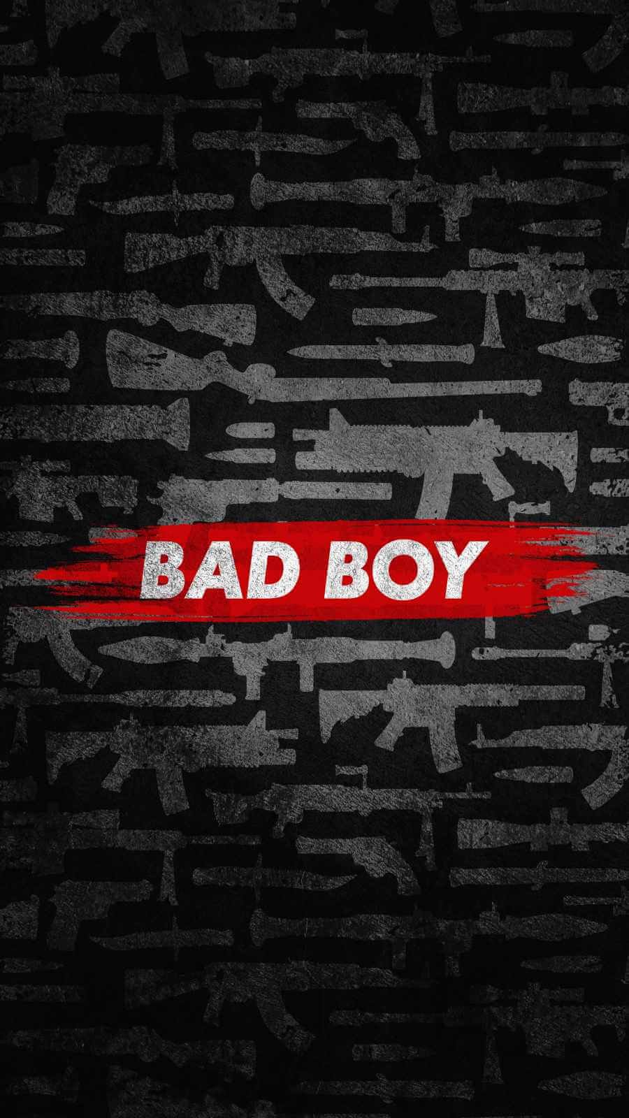 HD Quote Bad Boy iPhone Wallpaper