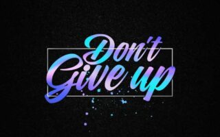 HD Quote Dont Give Up iPhone Wallpaper