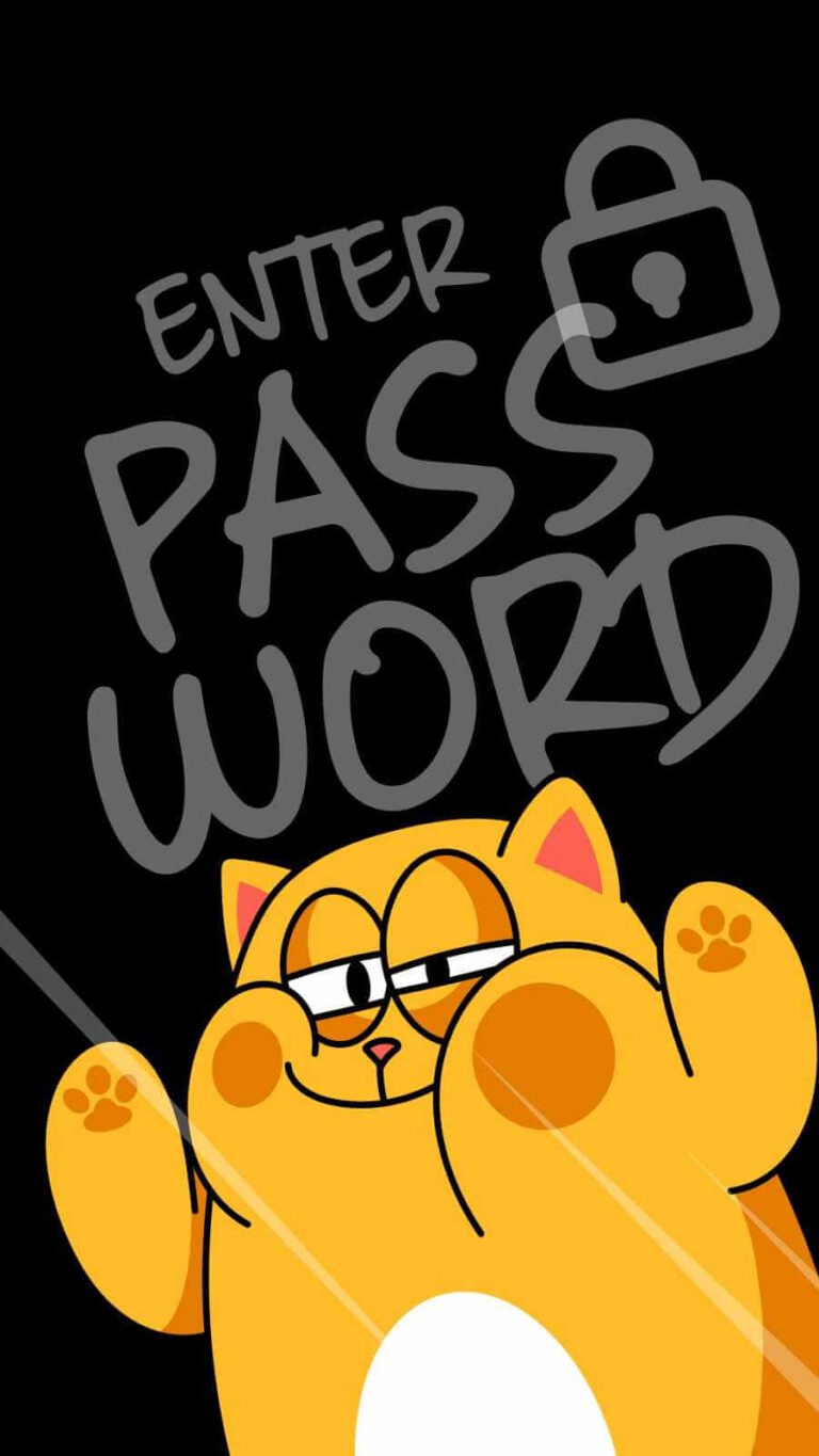 HD Quote Enter Password iPhone 13 Wallpaper