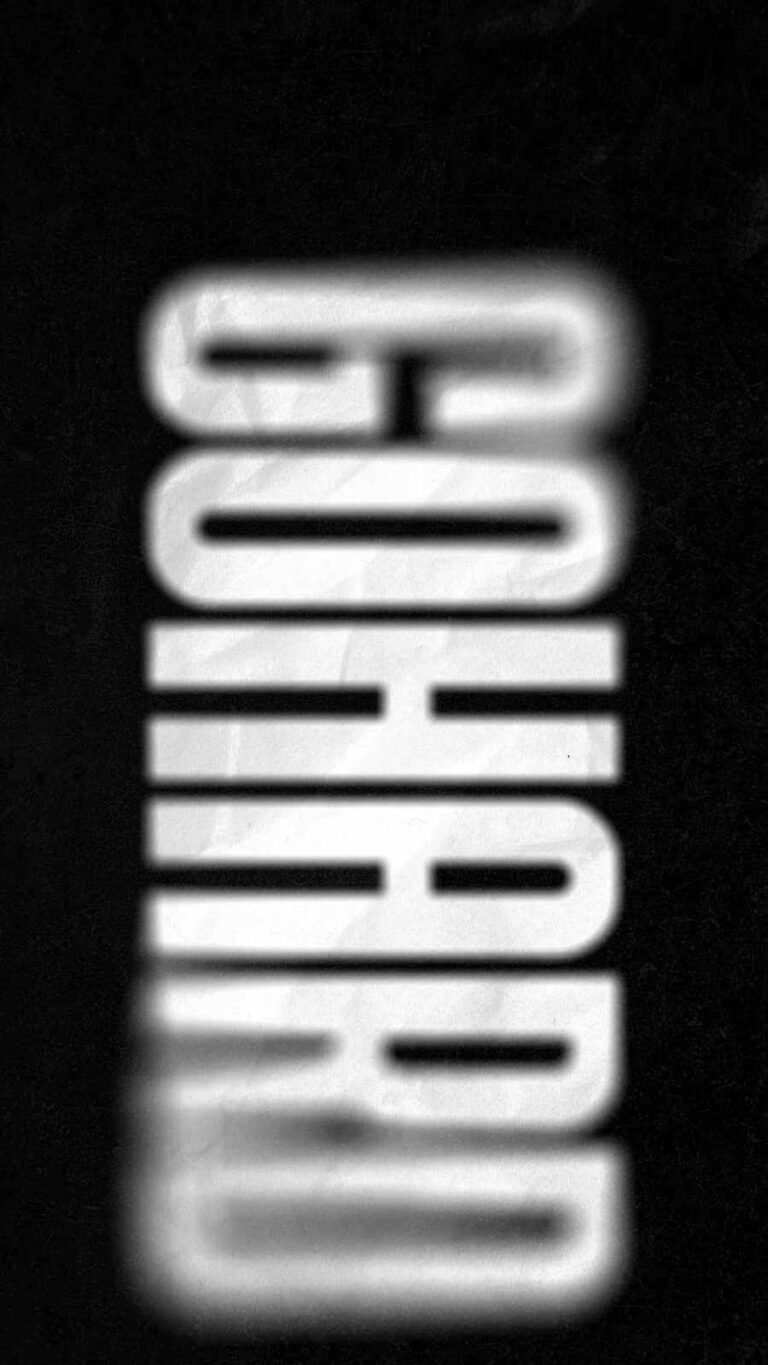 HD Quote Go Hard iPhone Wallpaper
