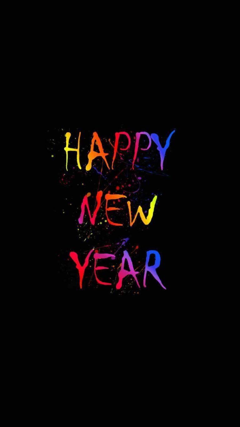 HD Quote Happy New Year iPhone Wallpaper
