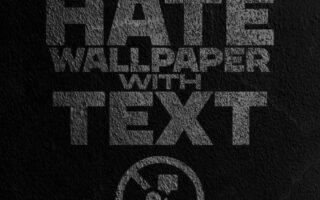 HD Quote Hate Wallpaper with Text iPhone Wallpaper