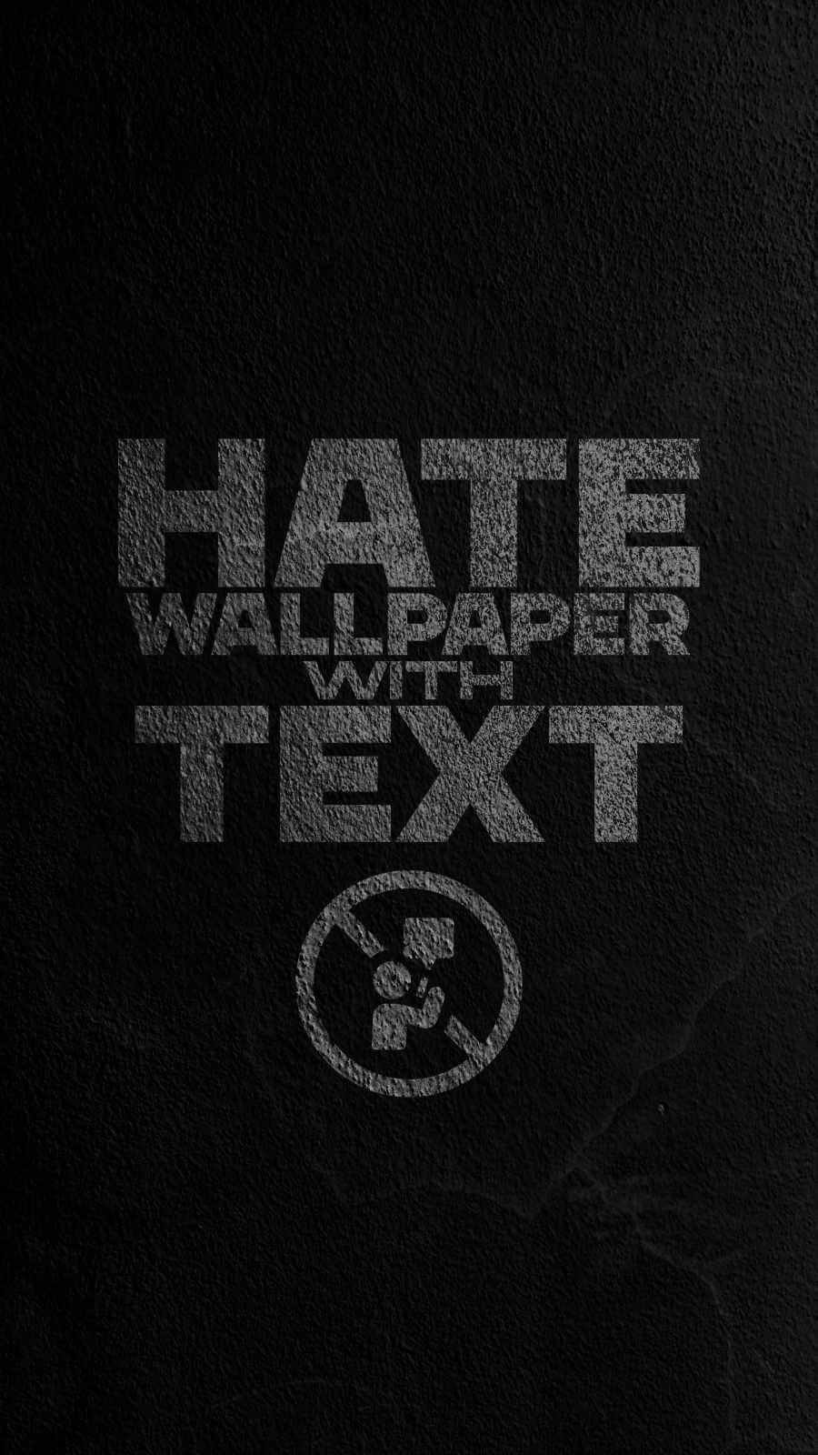 HD Quote Hate Wallpaper with Text iPhone Wallpaper