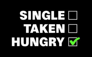 HD Quote Hungry iPhone Wallpaper