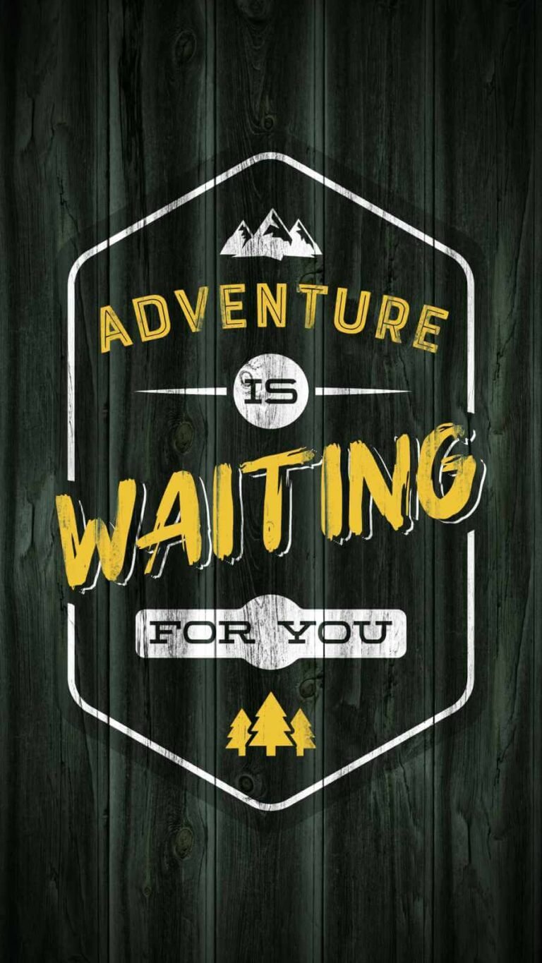 HD Quote iPhone Wallpaper Adventure is Waiting for you