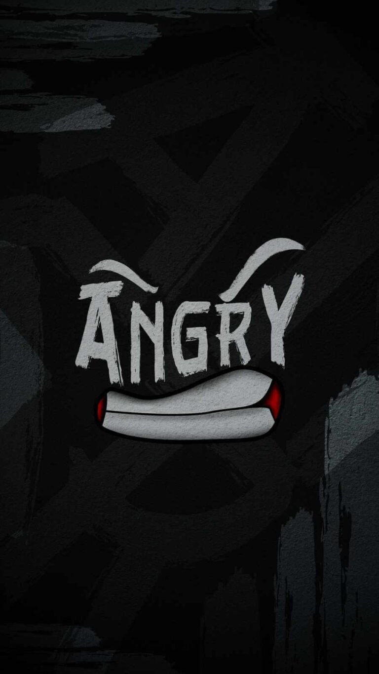HD Quote iPhone Wallpaper Angry