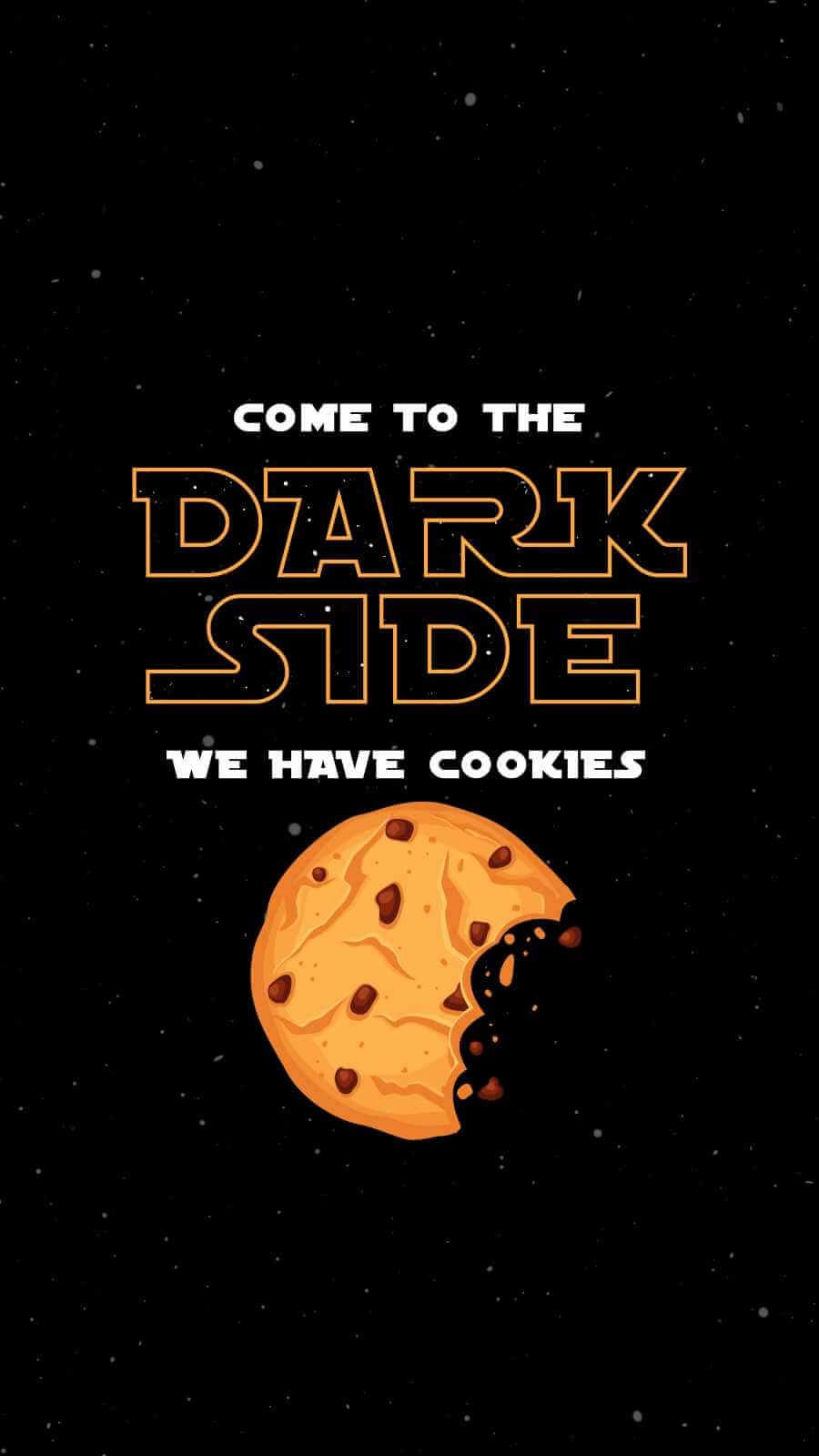 HD Quote iPhone Wallpaper Come to the Dark Side