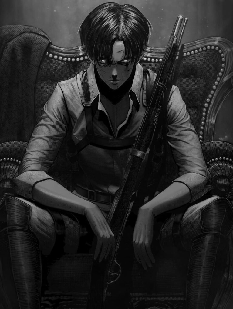 HD wallpaper Anime Attack On Titan Levi Ackermanaotiphone 13 wallpaper