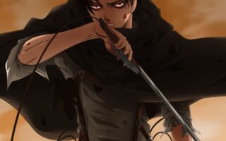 HD wallpaper Anime Attack On Titan levi ackermanBlack Hair Boy Levy McGarden Red Eyesiphone 13 wallpaper