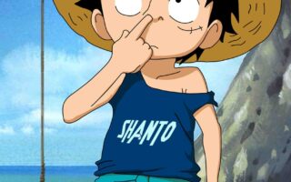 HD wallpaper KID LUFFY Monkey D. Luffy One Piece anime boy iphone 13 pro max wallpaper 4k scaled