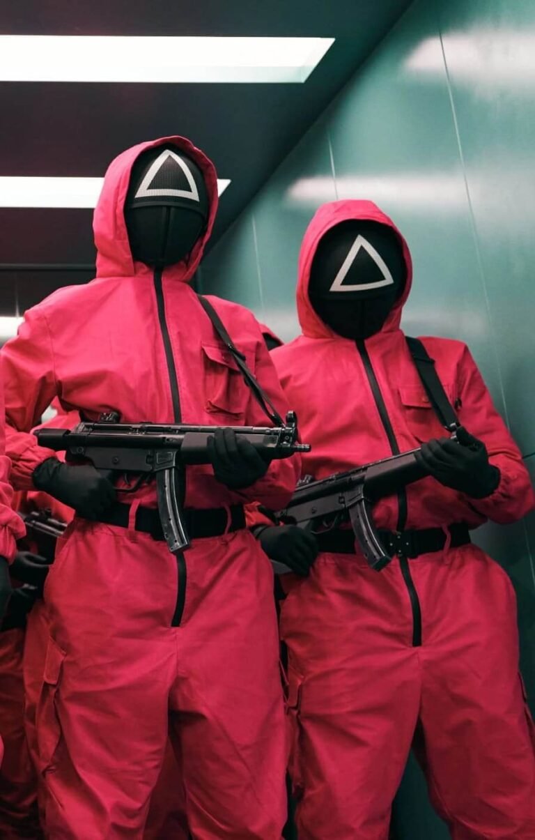 HD wallpaper Squid Game TV Series weapon Netflix 2 1
