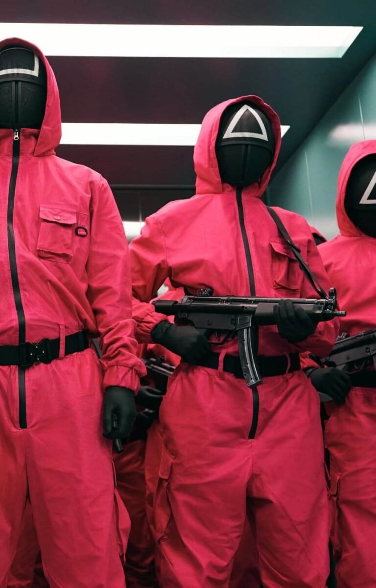 HD wallpaper Squid Game TV Series weapon Netflix 2 2 1
