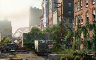 HD wallpaper brown medic car The Last of Us video games building exterior iphone 13 pro max wallpaper 4k
