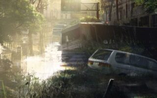 HD wallpaper red sedan The Last of Us water transportation motor vehicle iphone 13 pro max wallpaper 4k