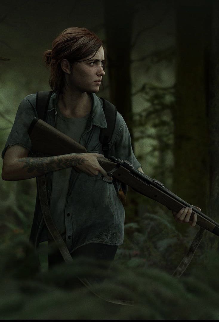 HD wallpaper womens gray button up shirt The Last of Us The Last of Us 2 iphone 13 pro max wallpaper