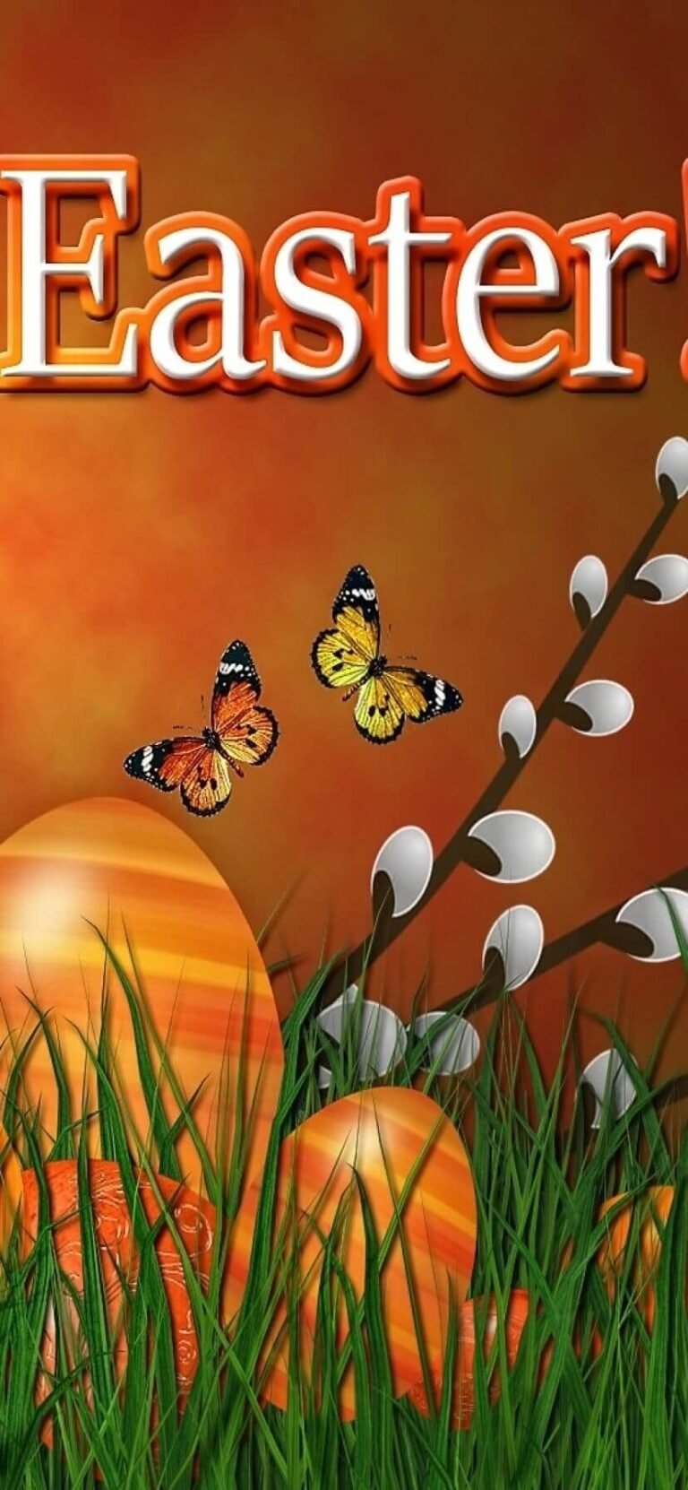 Happy Easter iPhone Wallpaper Easter background 1