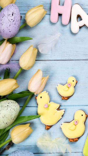 Happy Easter image For iPhone Wallpaper