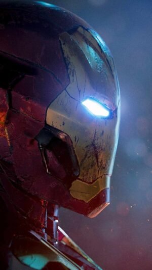 Iron Man Damaged Armor iphone 13 pro max wallpaper