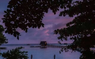 Resort Evening 4K iPhone 13 Wallpaper scaled