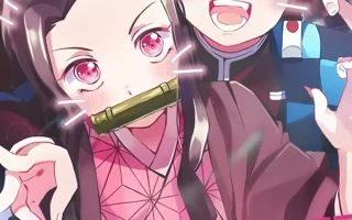 Snap 4K Demon Slayer Nezuko Wallpaper Kimetsu no yaiba Anime iPhone Wallpapers Digital Art scaled