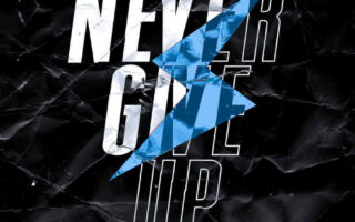 Super HD Quote Never Give Up Ever iPhone Wallpaper