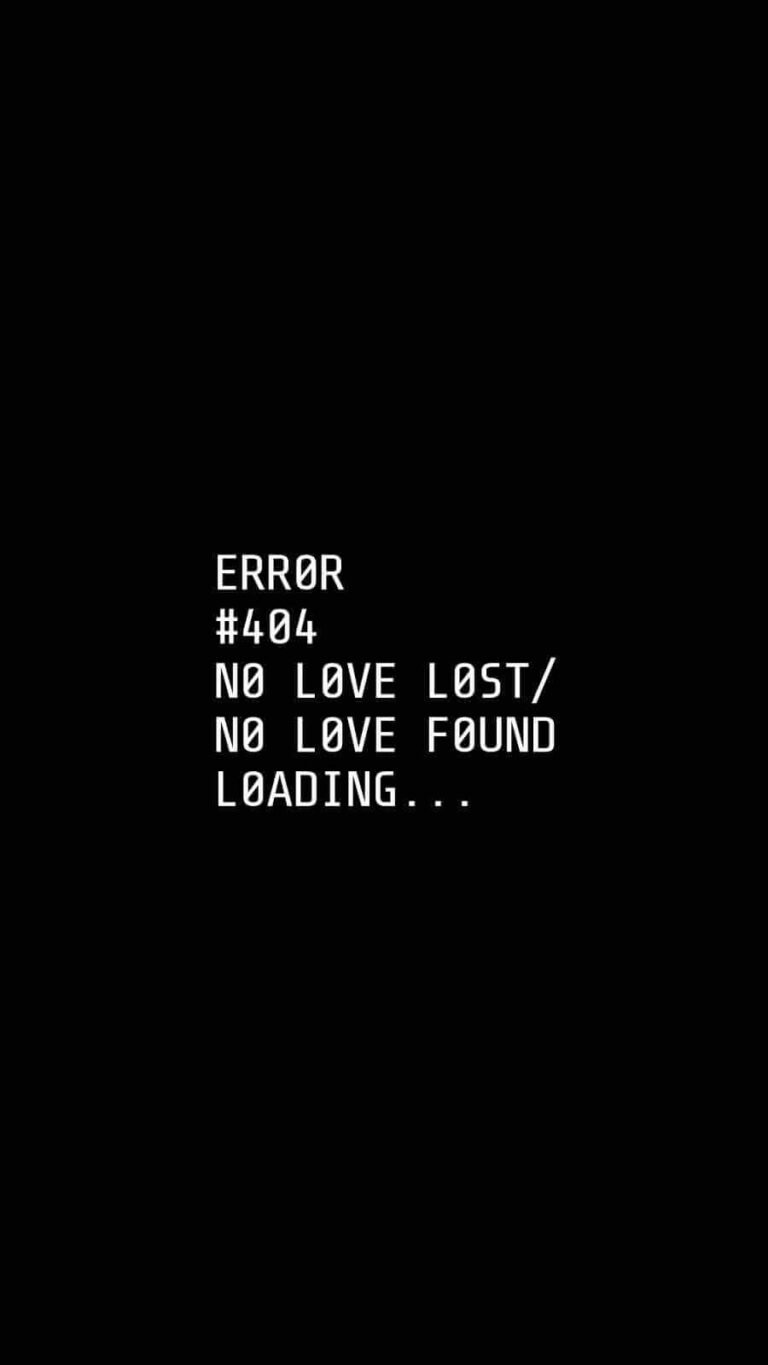 Super HD Quote No Love Found