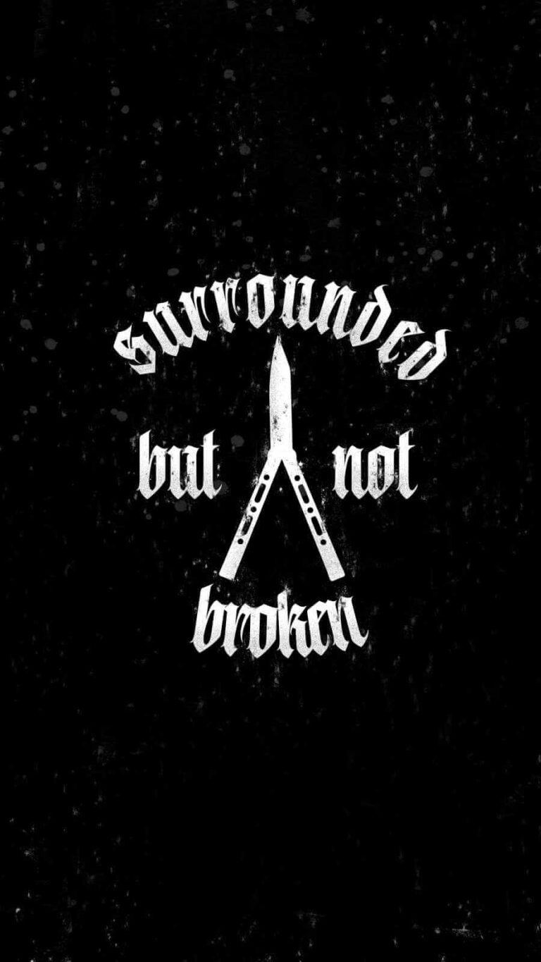 Super HD Quote Not Broken iPhone Wallpaper