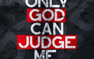 Super HD Quote Only God Can Judge Me iPhone Wallpaper