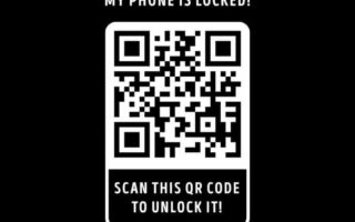 Super HD Quote QR Code Lock iPhone Wallpaper