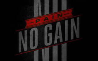 Super HD Quote no pain no gain iPhone Wallpaper