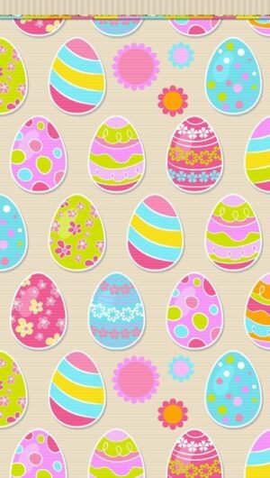 eggs Preppy Easter iPhone Wallpaper Easter background