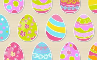eggs Preppy Easter iPhone Wallpaper Easter background