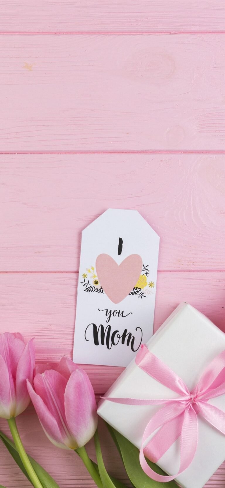 happy mothers day images best mom ever pink heart 2022 iphone 13 pro max wallpaper 10 scaled