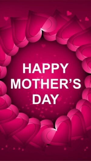 happy mothers day images best mom ever pink heart 2022 iphone 13 pro max wallpaper 6