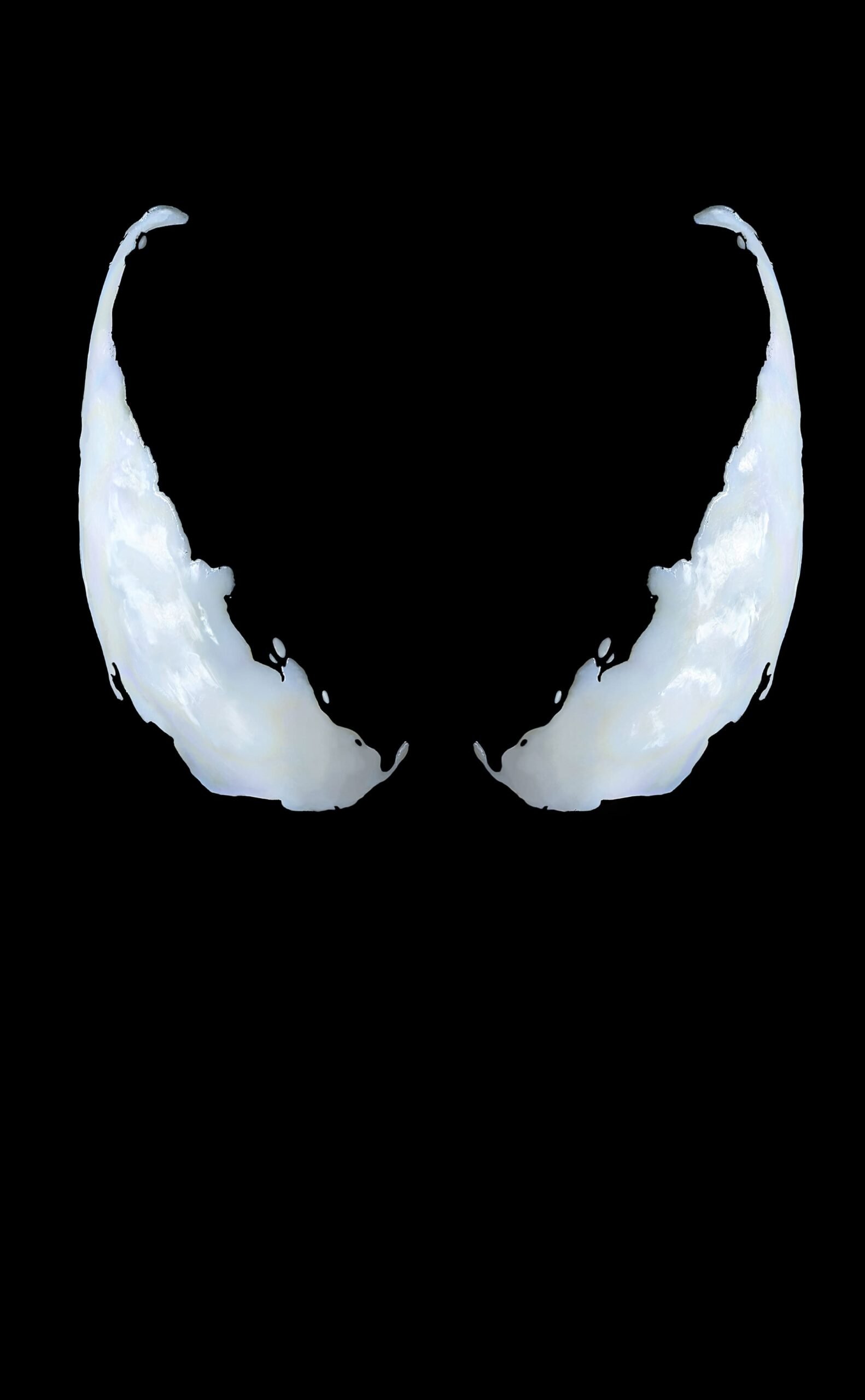 iphone 13 pro max wallpaper venom movie superheroes logo hd 4k 5k 8k black background scaled