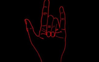 HD Emo black minimalist iPhone Wallpaper