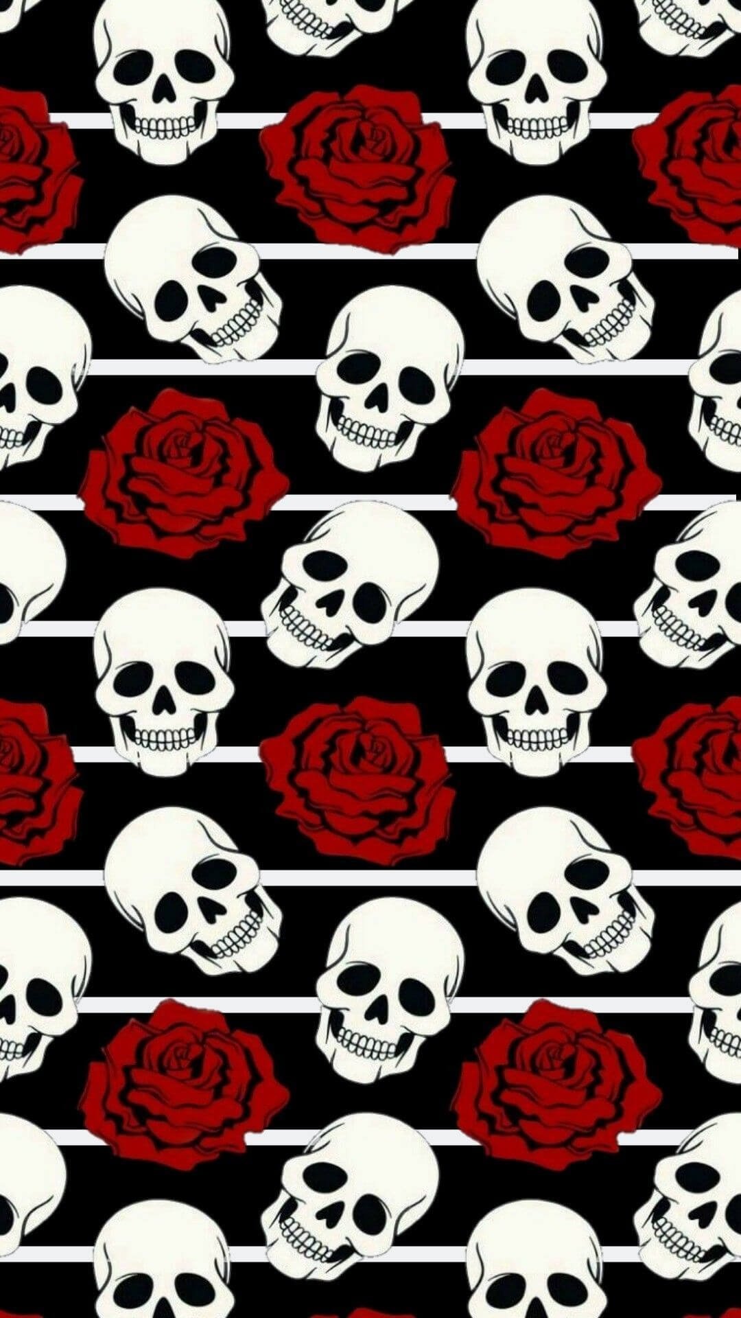 HD Horror flor red Emo iPhone background
