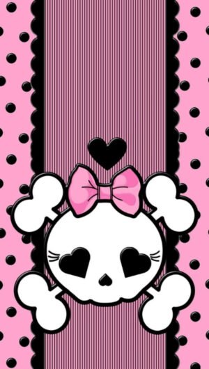 HD Pink and Cute Emo iphone background
