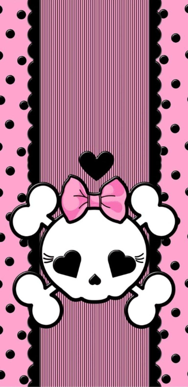 HD Pink and Cute Emo iphone background