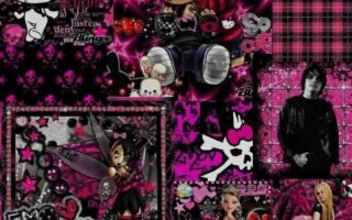 HD Super Cute Aesthetic Pink Emo chick iphone background