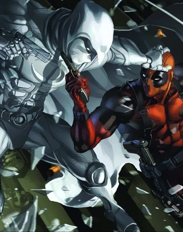 HD wallpaper orange and black suit man wallpaper Marvel Comics Merc with a mouth phone wallpaper