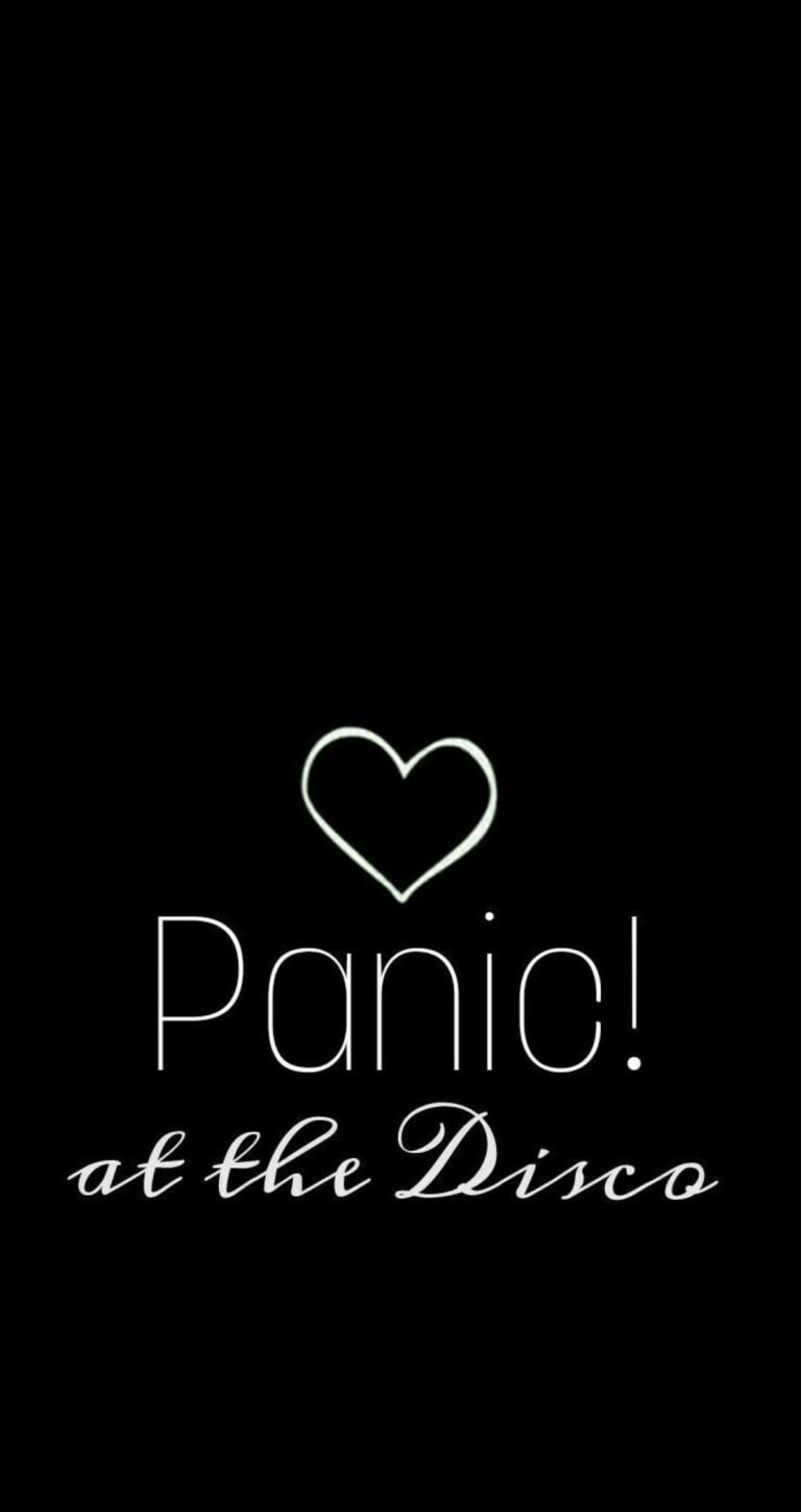Panic at the disco HD Quote Black Love Emo iphone wallpaper